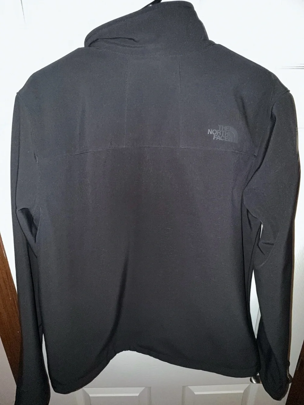 The North Face Black Zip-Up Softshell Jacket